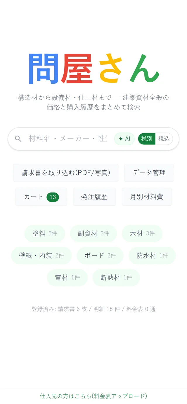 スマートフォンでの表示